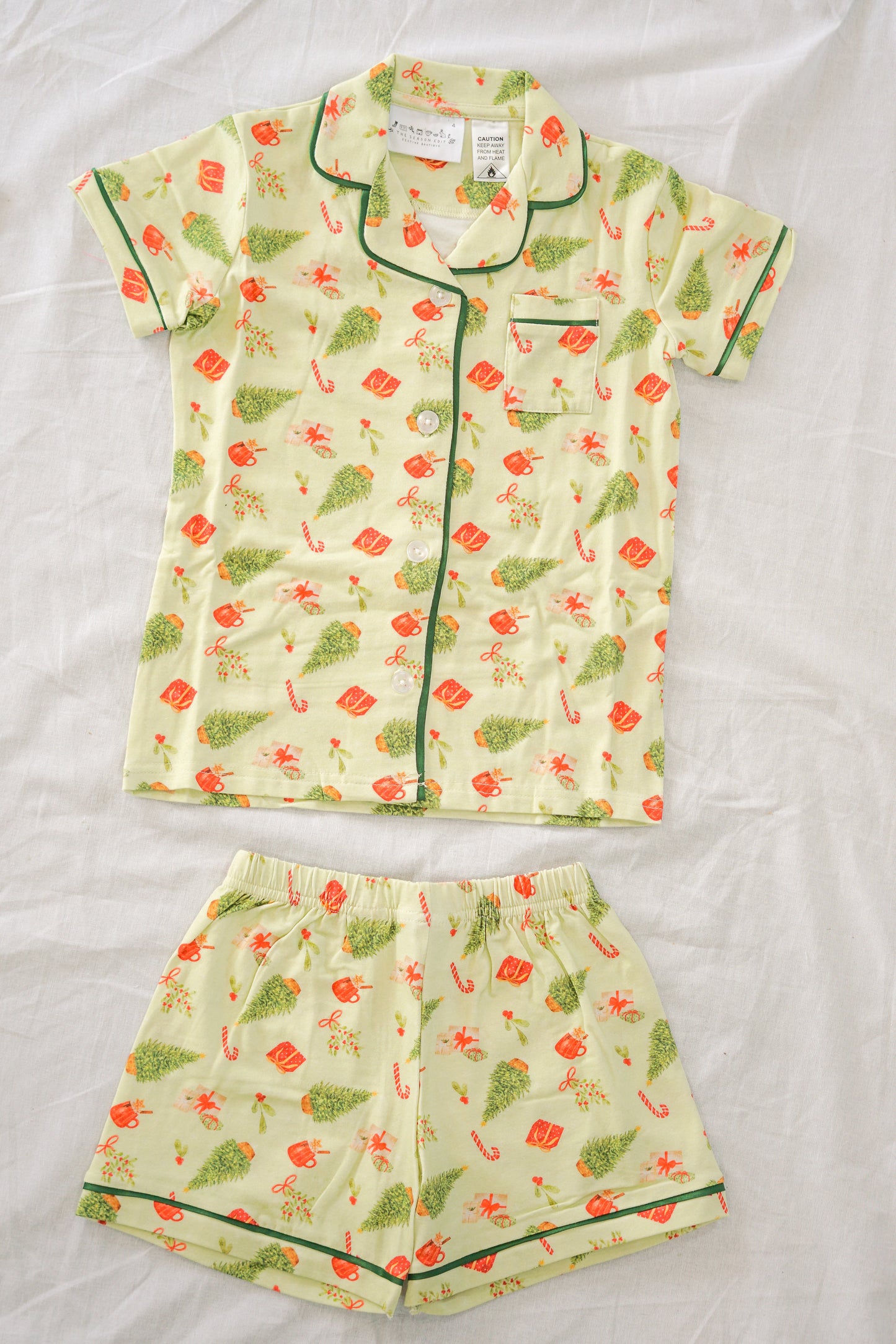 Kids Classic Christmas Pyjama Set