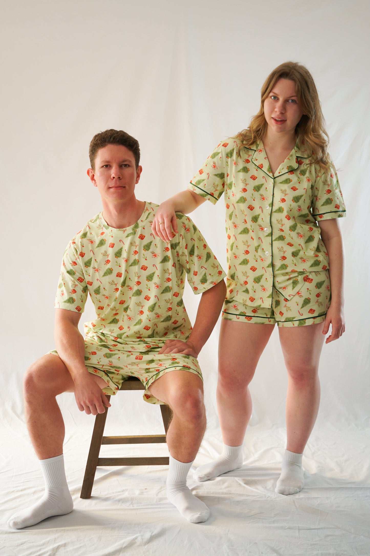 Men's Classic Christmas Pyjama Set