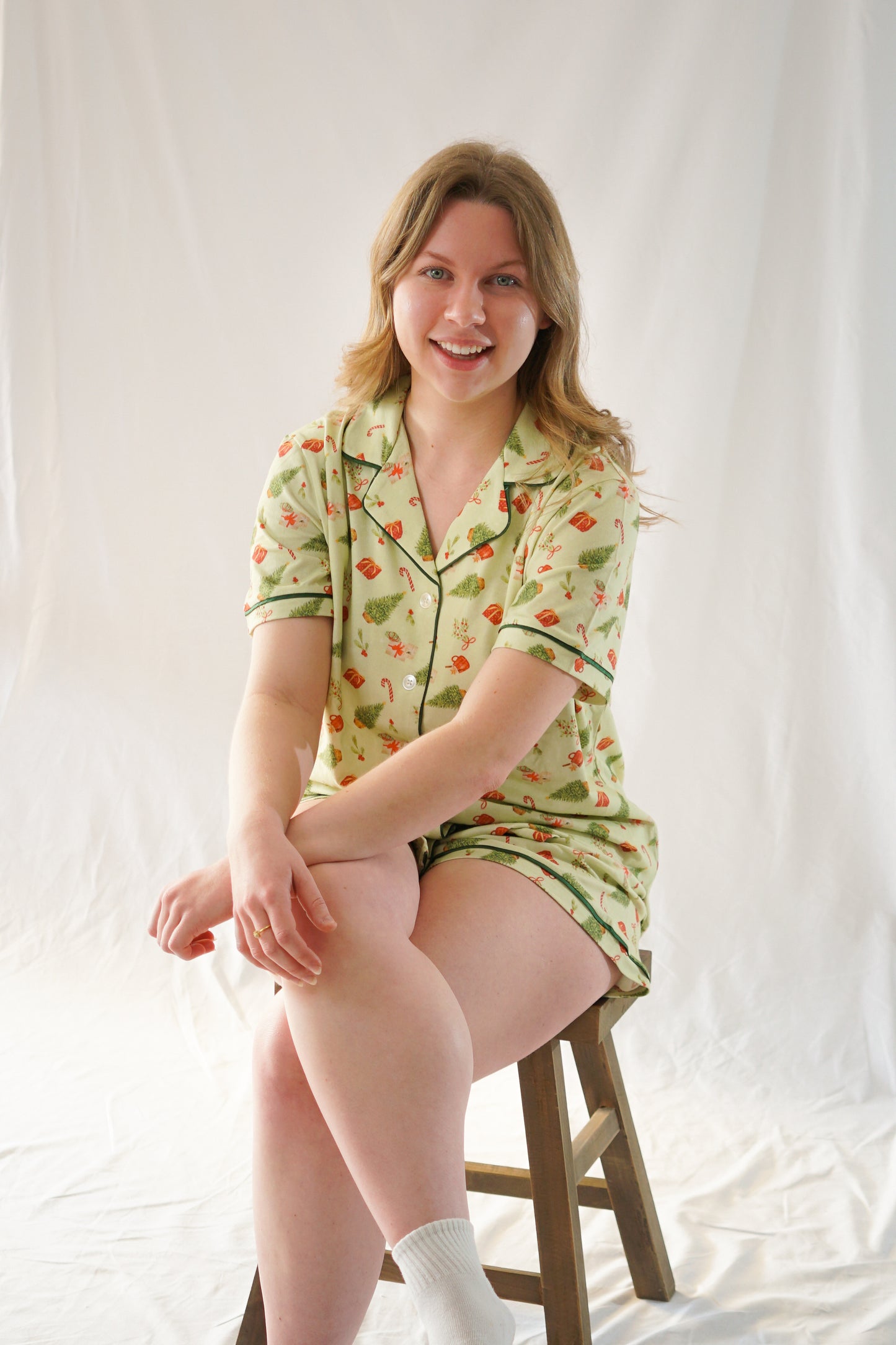 Women's Classic Christmas Pyjama Set